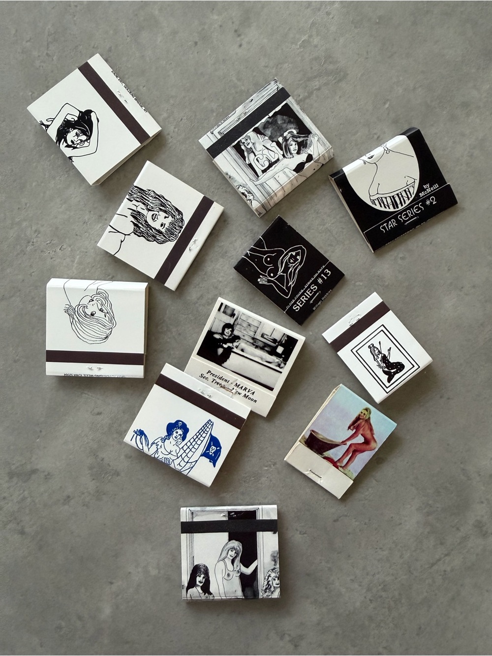 Vintage Matchbook Set